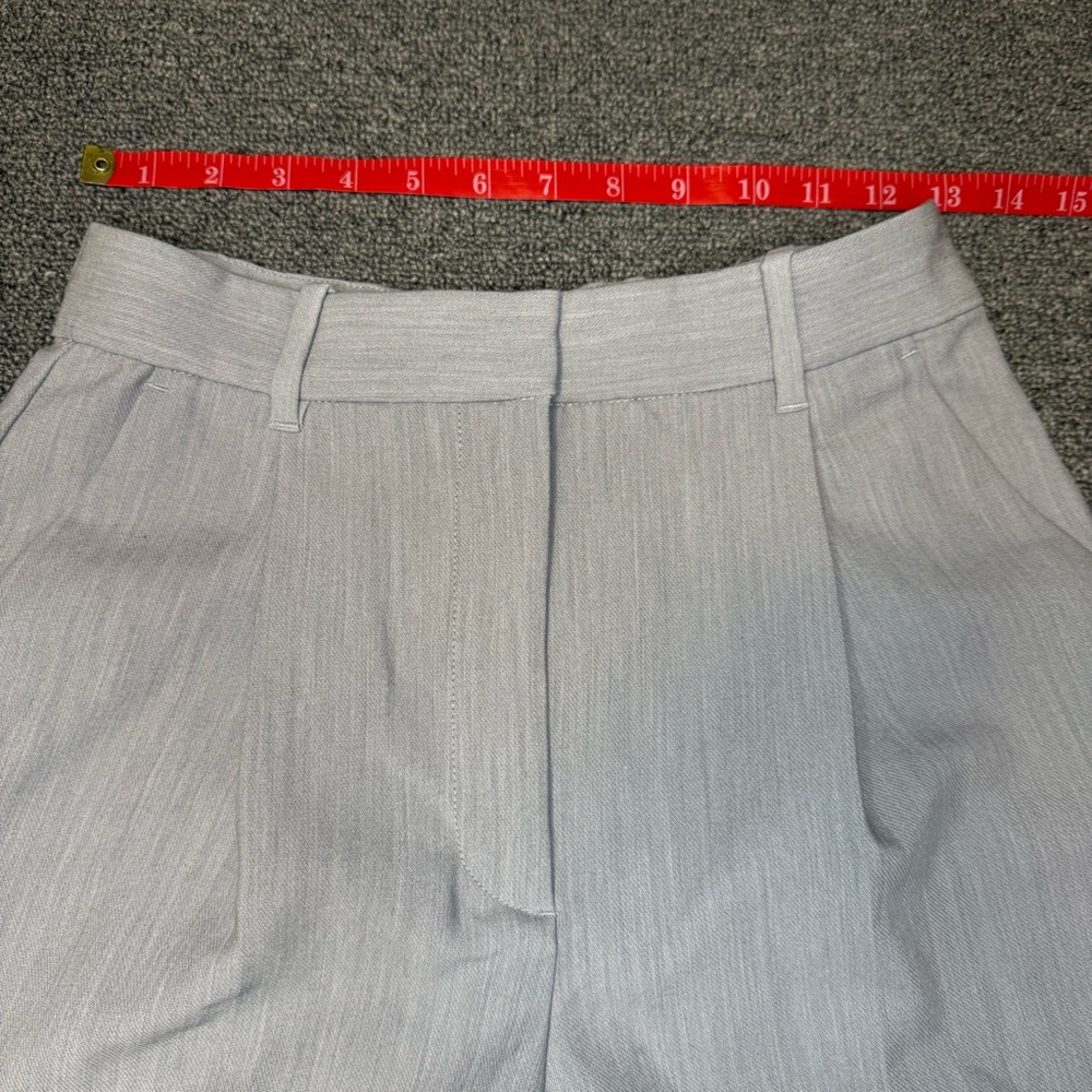 Abercrombie & Fitch Sloane Tailored Shorts Size XS Gray Pleated Euro Trip Travel - Picture 5 of 8